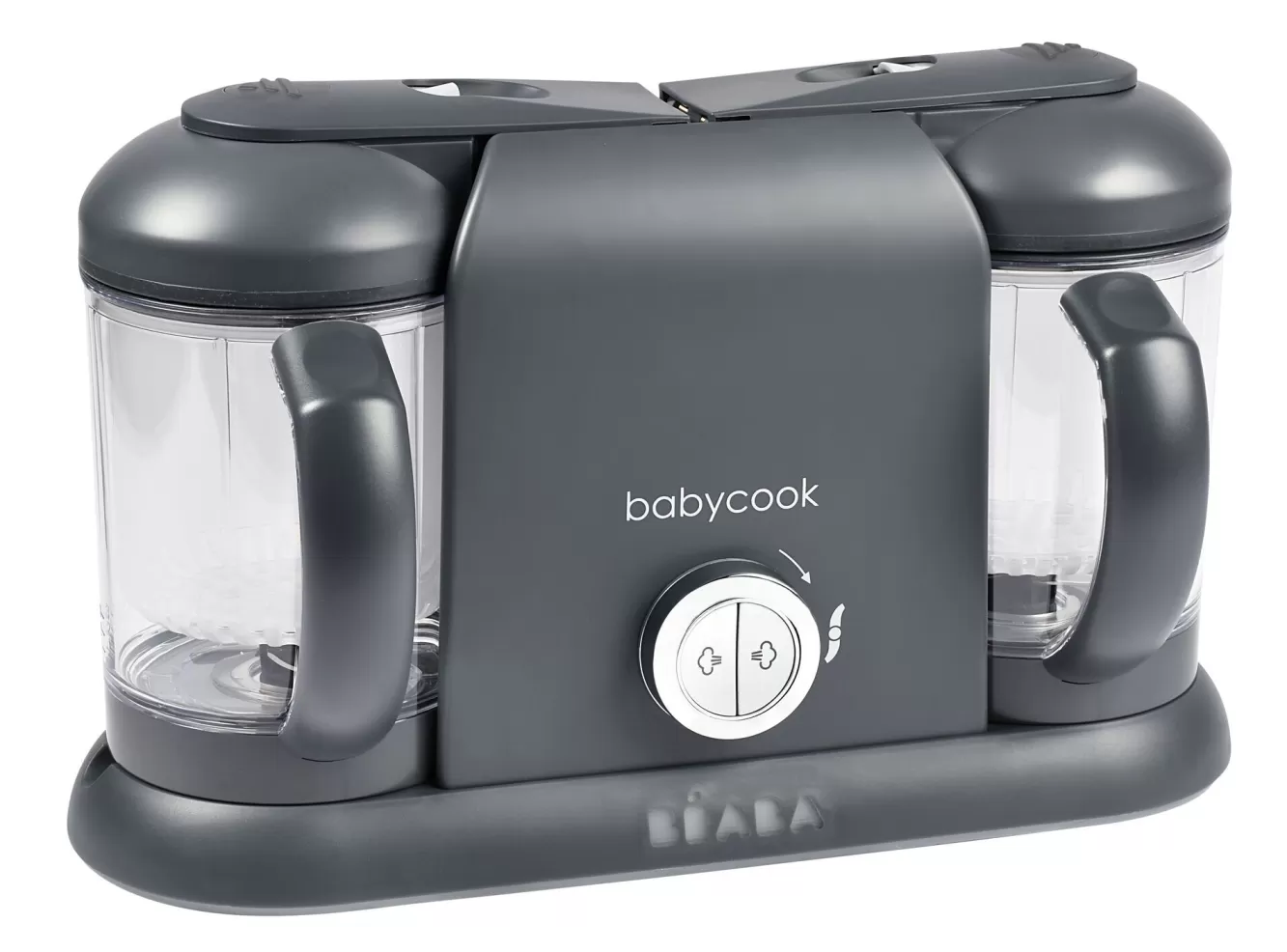 Babycook® Duo Babyvoedingmaker Dark Grey | BÉABA Best