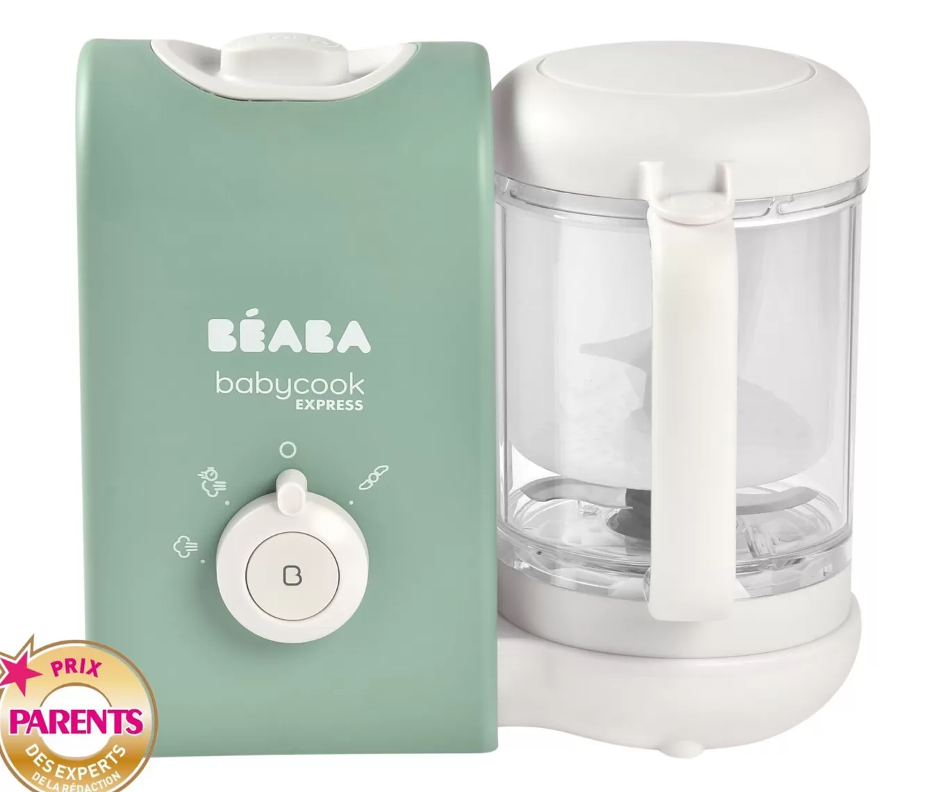 Babycook® Express Babyvoedingmaker Sage Green | BÉABA Best