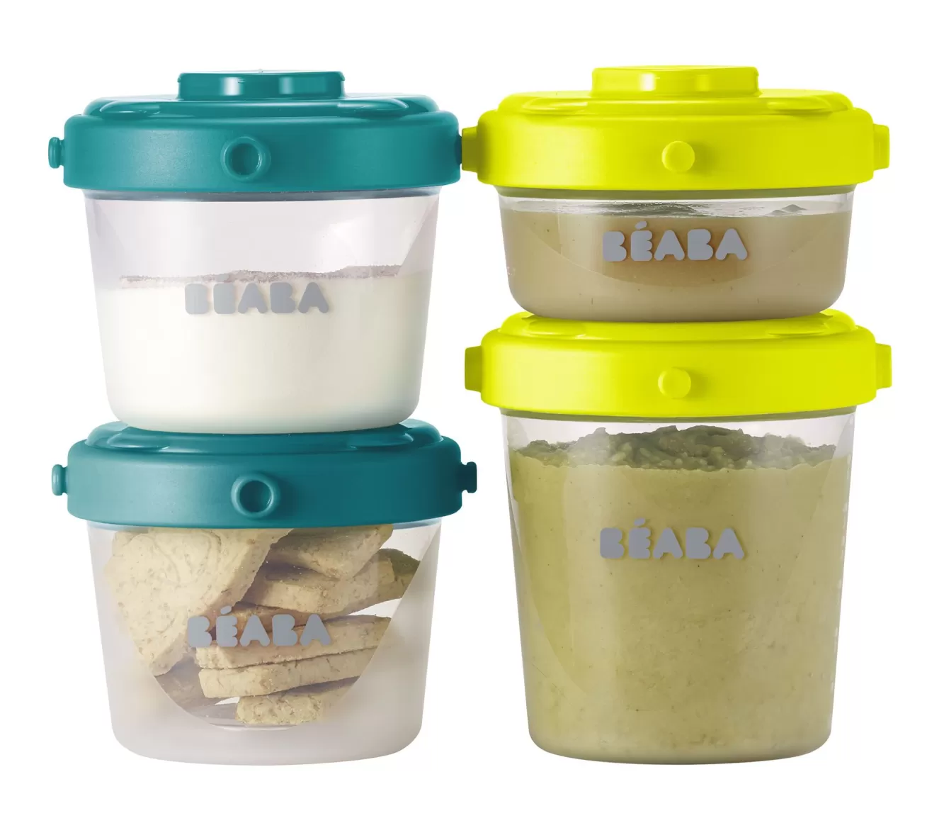Set Van 6 Clipporties 1Ste Leeftijd 60Ml/120Ml Assortiment N | BÉABA Hot