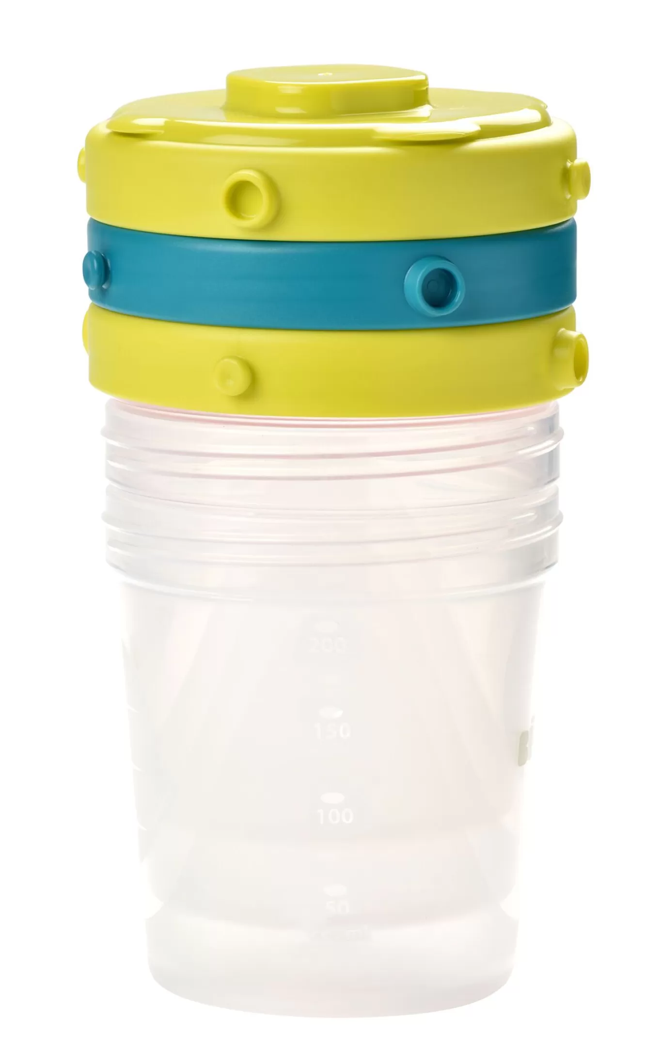 Set Van 6 Clipporties 2E Leeftijd 200 Ml Neon | BÉABA Hot