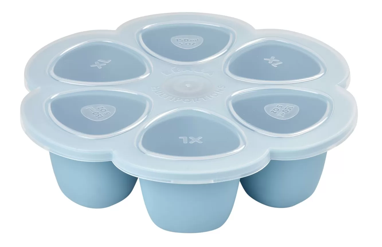 Siliconen Multiporties Silicone 6 X 150 Ml Windy-Blue | BÉABA Flash Sale
