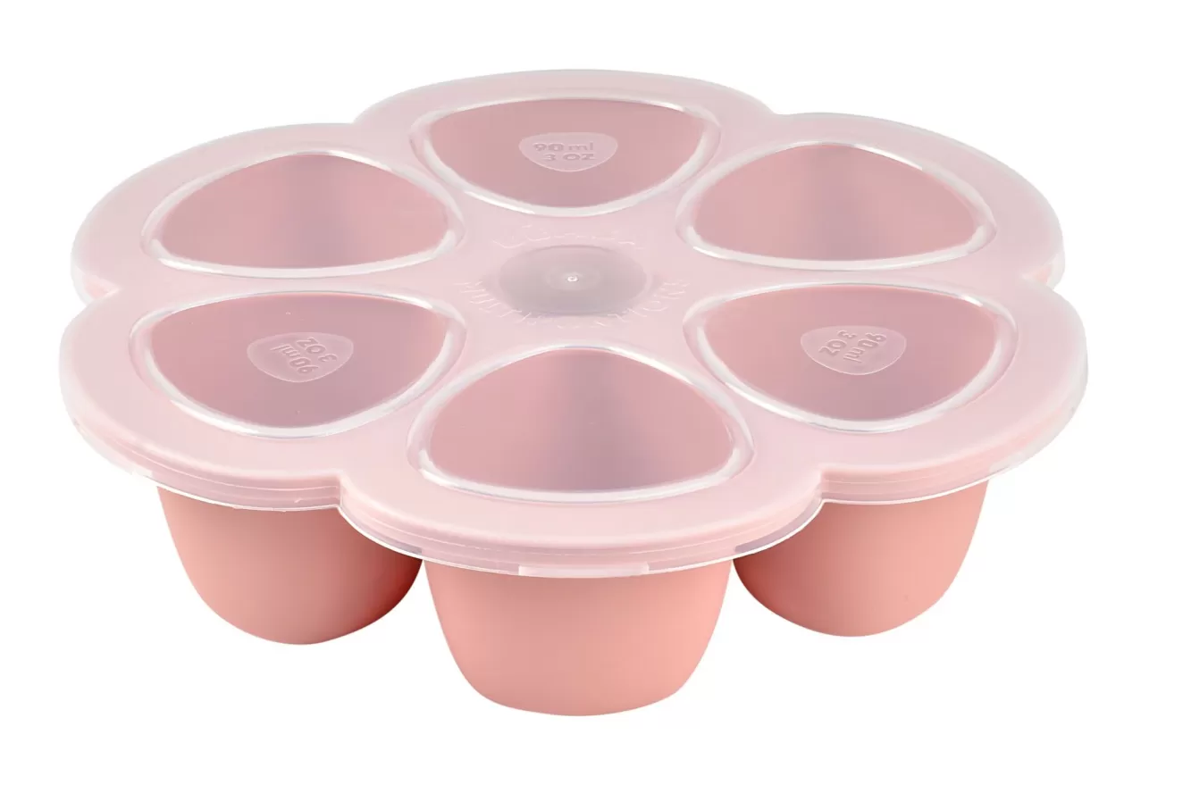 Siliconen Multiporties Silicone 6X90Ml Old Pink | BÉABA Cheap