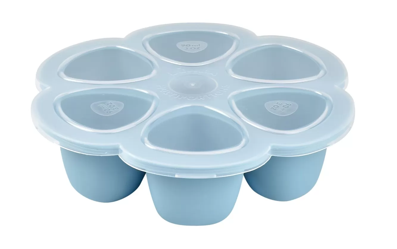 Siliconen Multiporties Silicone 6X90Ml Windy Blue | BÉABA Sale